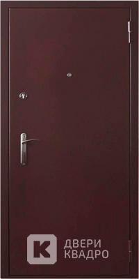 Стальная входная дверь с порошковым напылением недорого ДПМ-006