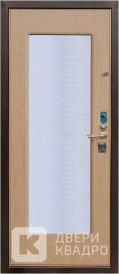 Стальная дверь с зеркалом ДЗМ-005 Стальная дверь с зеркалом ДЗМ-005