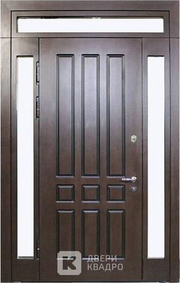 Входная дверь со стеклом для загородного дома СТМ-013 Входная дверь со стеклом для загородного дома СТМ-013