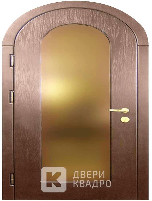 Входная арочная дверь со стеклом СТМ-014 Входная арочная дверь со стеклом СТМ-014