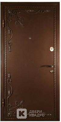Дверь металлическая с элементами ковки ДКМ-001 Дверь металлическая с элементами ковки ДКМ-001