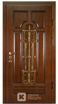 Металлическая дверь с элементами ковки ДКМ-010