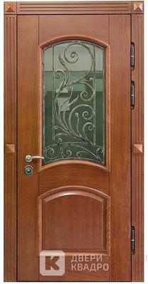 Дверь уличная с панелями мдф УЛМ-014