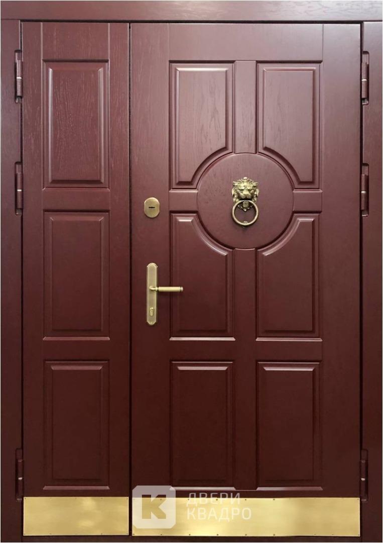 Двухстворчатая дверь в загородный дом ДМД-007