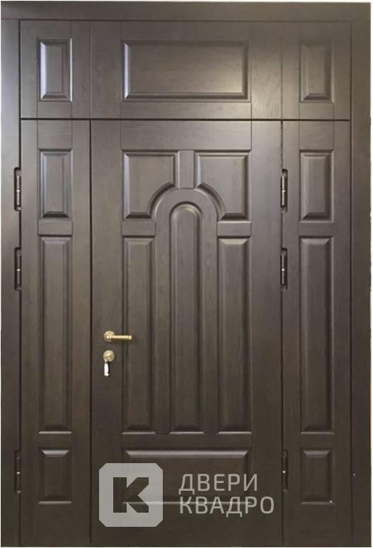 Дверь в коттедж с отделкой МДФ ДМД-009 Дверь в коттедж с отделкой МДФ ДМД-009