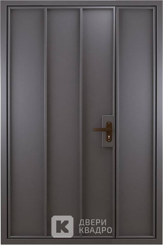 Тамбурная стальная дверь без отделки ТДМ-027 Тамбурная стальная дверь без отделки ТДМ-027