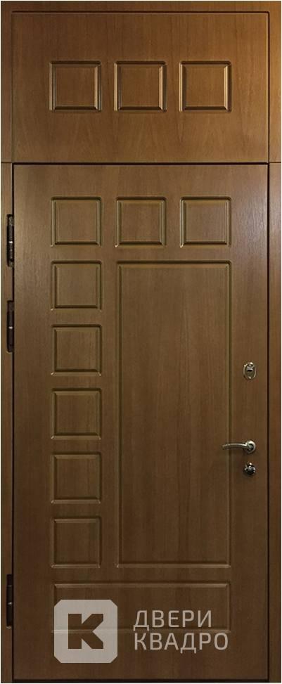 Дверь с шумоизоляцией со вставкой в квартиру от производителя ДШМ-020