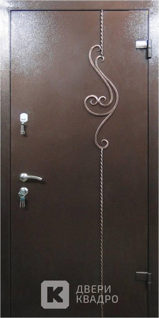 Стальная входная дверь на дачу ДКМ-018