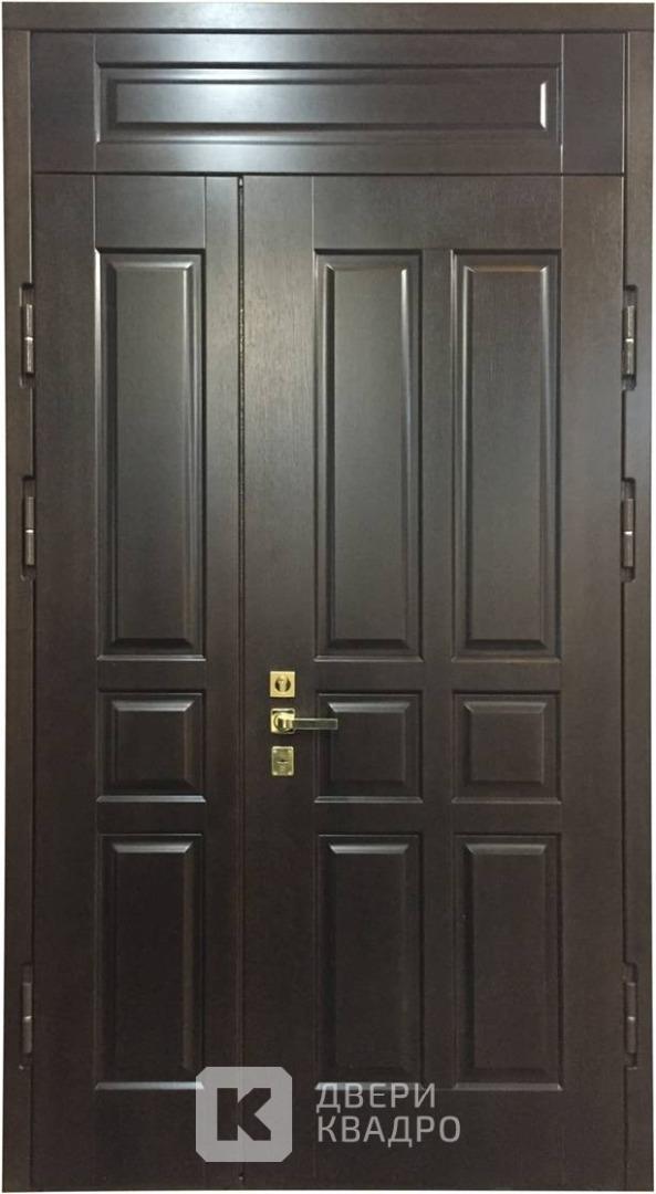 Утепленная двухстворчатая дверь УТМ-023