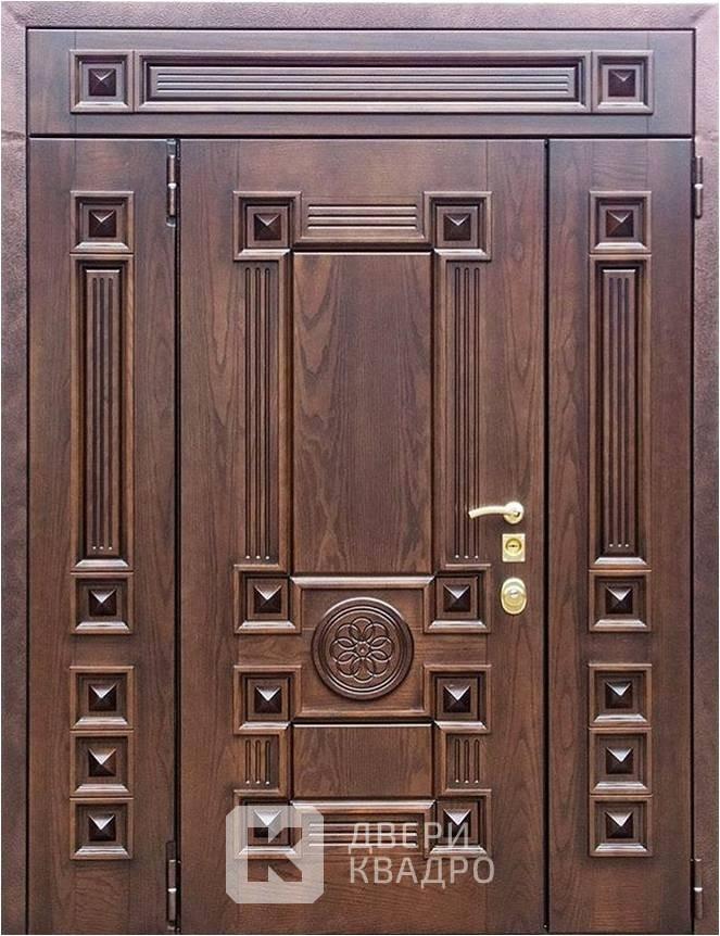 Входная двухстворчатая дверь на заказ ДВ-003 Входная двухстворчатая дверь на заказ ДВ-003