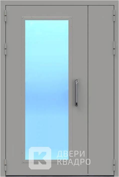 Двухстворчатая дверь в тамбур ДВ-007 Двухстворчатая дверь в тамбур ДВ-007
