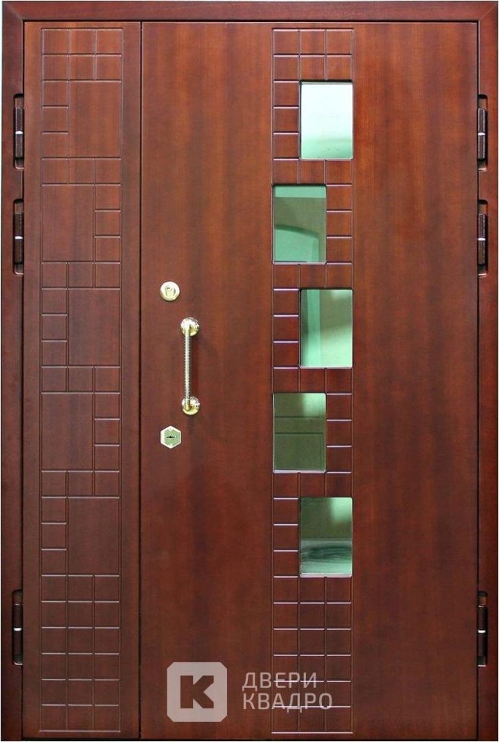 Двухстворчатая входная дверь от дизайнера ДВ-013 Двухстворчатая входная дверь от дизайнера ДВ-013