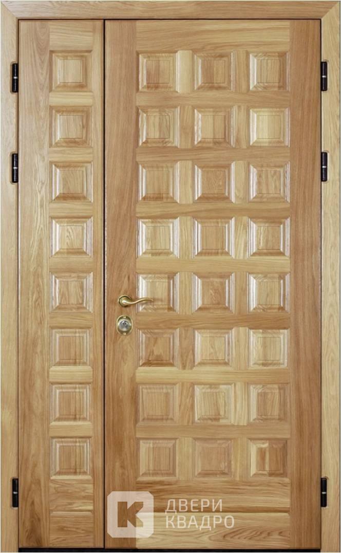 Входная двухстворчатая дверь в дом ДВ-016 Входная двухстворчатая дверь в дом ДВ-016