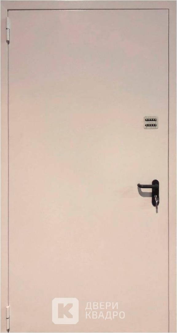 Однопольная противопожарная дверь с кодовым замком ППМ-018 Однопольная противопожарная дверь с кодовым замком ППМ-018