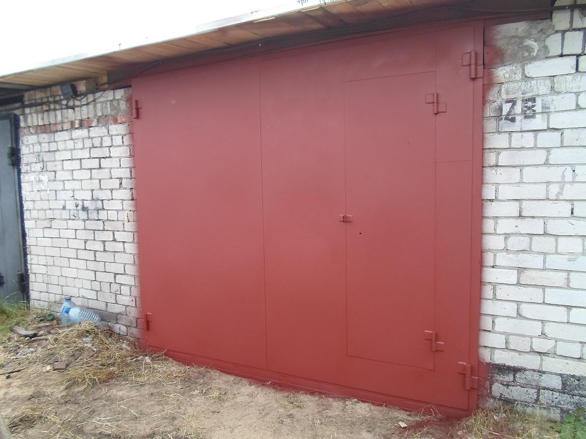 Гаражные распашные ворота ГВ-008 Гаражные распашные ворота ГВ-008