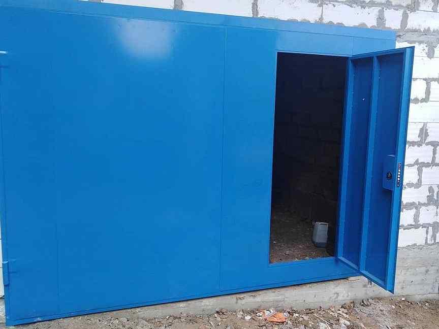 Металлические гаражные ворота ГВ-018 Металлические гаражные ворота ГВ-018