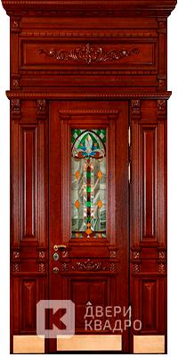 Элитная дверь с отделкой массив дерева М-005 Элитная дверь с отделкой массив дерева М-005